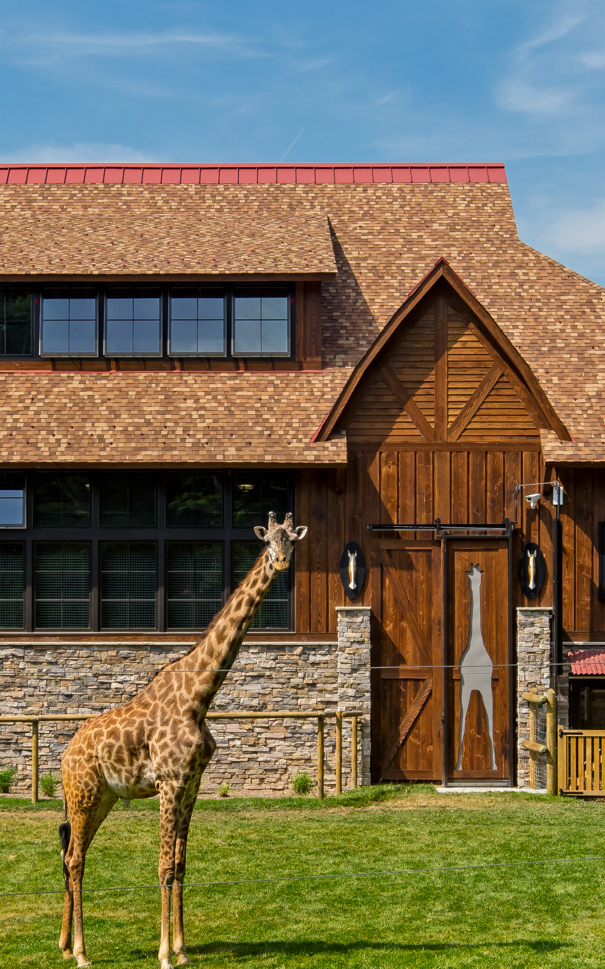 Giraffe House + Exhibit